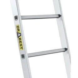 Alumiiniumredel Drabest PRO, 1x8, (150 kg) 6 Alumiiniumredel Drabest PRO, 1x8, (150 kg) 6