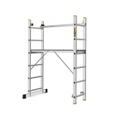 Alumiiniumredel - tellingud DRABEST PRO 2x6, 150 kg, platvorm 46x150 cm Alumiiniumredel - tellingud DRABEST PRO 2x6, 150 kg, platvorm 46x150 cm