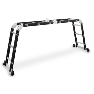 Aliuminio ir plieno universalios kopėčios, Drabest HOME 4x3, 125 kg Aliuminio ir plieno universalios kopėčios, Drabest HOME 4x3, 125 kg