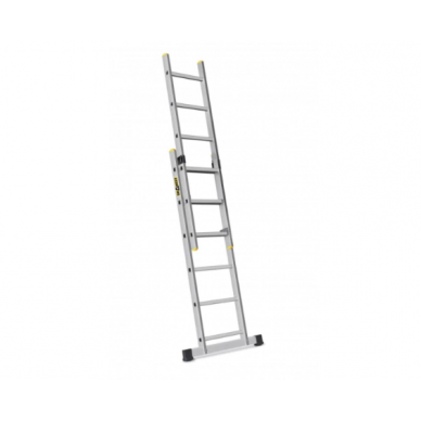 Aliumininiai kopėčios - pastoliai DRABEST PRO 2x6, 150 kg, platforma 46x150 cm 2