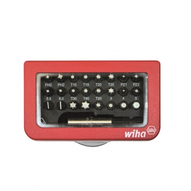 Набор бит WIHA BitBox с магнитным держателем (31 шт.) 1