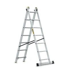 Multifunktsionaalne alumiiniumredel Drabest PRO 2 osa, 2x7, 150 kg Multifunktsionaalne alumiiniumredel Drabest PRO 2 osa, 2x7, 150 kg