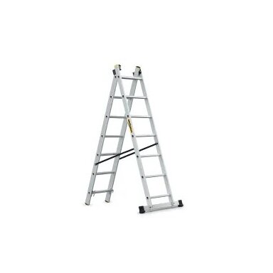 Multifunktsionaalne alumiiniumredel Drabest PRO 2 osa, 2x7, 150 kg Multifunktsionaalne alumiiniumredel Drabest PRO 2 osa, 2x7, 150 kg
