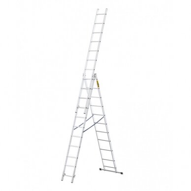 Daugiafunkcinės aliuminio kopėčios, Drabest HOME 3x11, 150 kg 3 Daugiafunkcinės aliuminio kopėčios, Drabest HOME 3x11, 150 kg 3