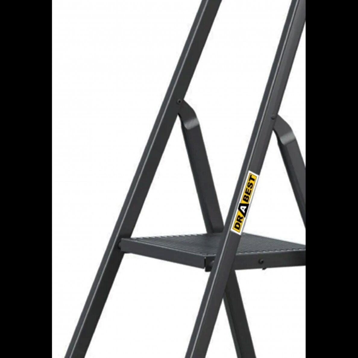 DRABEST HOME terasredel, 4 astet, 125 kg, must 5