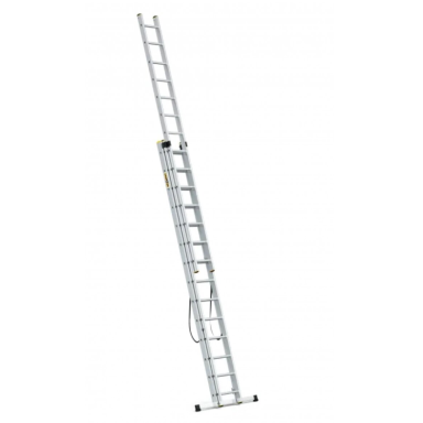 DRABEST PRO alumiiniumredel 3 osa, 3x14 astet, 150 kg DRABEST PRO alumiiniumredel 3 osa, 3x14 astet, 150 kg
