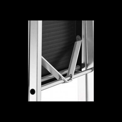 DRABEST PRO alumiiniumredel riiuliga, 3 astet, 150 kg 3