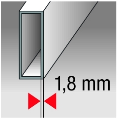 Gulsčiukas su magnetu BMI Ultrasonic (20 cm) 4