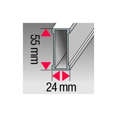 Gulsčiukas BMI Alustar su magnetais (200 cm) 3