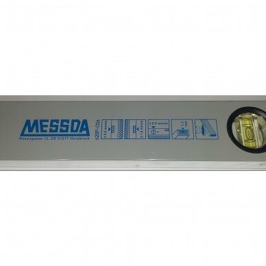 Līmeņrādis MESSDA BMI ar 3 indikatoriem (120 cm) 2