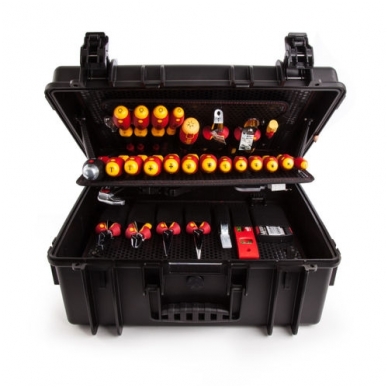 Įrankių lagaminas elektrikams WIHA Competence XL (80 vnt.) 1