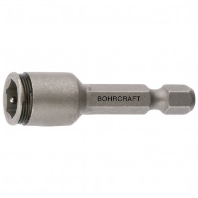 Вставка торцевого ключа с пружиной 1/4" (SW 7 x 65 мм) BOHRCRAFT