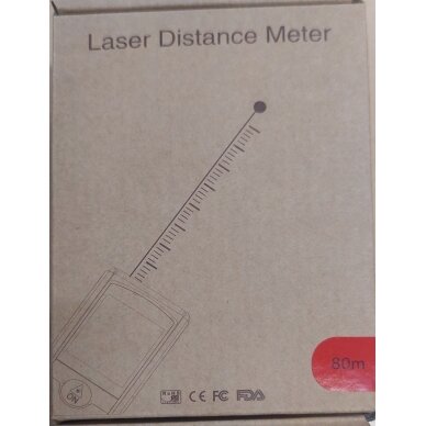 Лазерный дальномер (0,05-80 м) 7