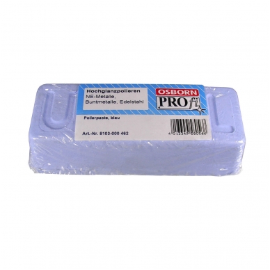 Паста полировальная твердая, голубого цвета OSBORN (1000 г)