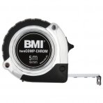 Рулетка BMI twoCOMP Chrom (5 м), SB упаковка