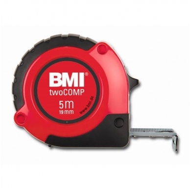 Рулетка BMI twoCOMP (2 м)