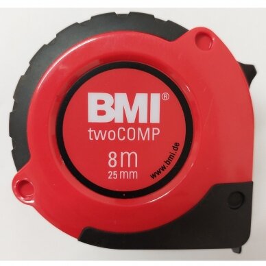 Ruletė BMI twoCOMP su magnetu (8 m)