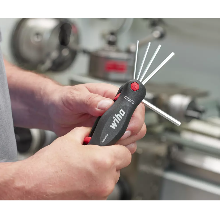 Šešiakampių L-formos raktų rinkinys Wiha SB363 PocketStar 8vnt., Torx 1 Šešiakampių L-formos raktų rinkinys Wiha SB363 PocketStar 8vnt., Torx 1
