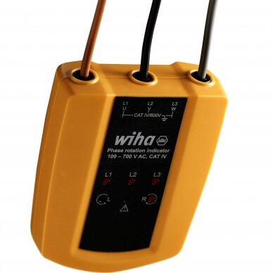 Rotācijas lauka indikators 100 - 700 V AC Wiha, Elektriķie 1