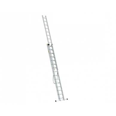 Kolmeosaline multifunktsionaalne redel DRABEST "PRO" 3x15 (DR-AL-DW-PRO-3X15-2K) 1 Kolmeosaline multifunktsionaalne redel DRABEST "PRO" 3x15 (DR-AL-DW-PRO-3X15-2K) 1