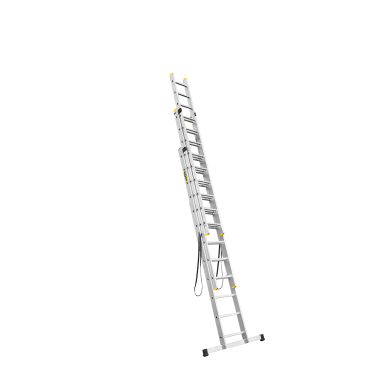 Kolmeosaline multifunktsionaalne redel DRABEST "PRO" 3x11 1 Kolmeosaline multifunktsionaalne redel DRABEST "PRO" 3x11 1