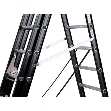 Трехсекционная лестница Mounter professional (3 x 8) 9